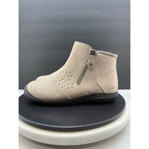 JBU by Jambu Paulina Womens Size 8.5W Stone Water-Resistant Ankle Boots Booties